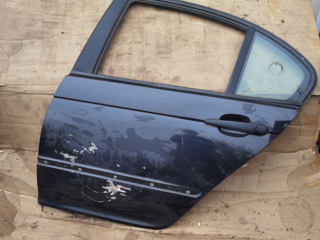 bontott BMW 3 E46 Bal hátsó Ajtó (Üres lemez)