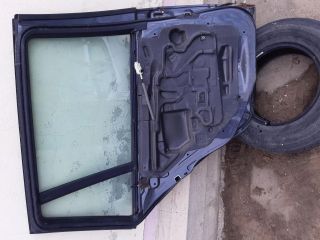 bontott BMW 3 E46 Bal hátsó Ajtó (Üres lemez)