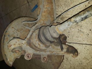 bontott BMW 3 E46 Bal hátsó Csonkállvány Kerékaggyal