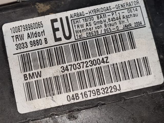 bontott BMW 3 E46 Bal Oldallégzsák