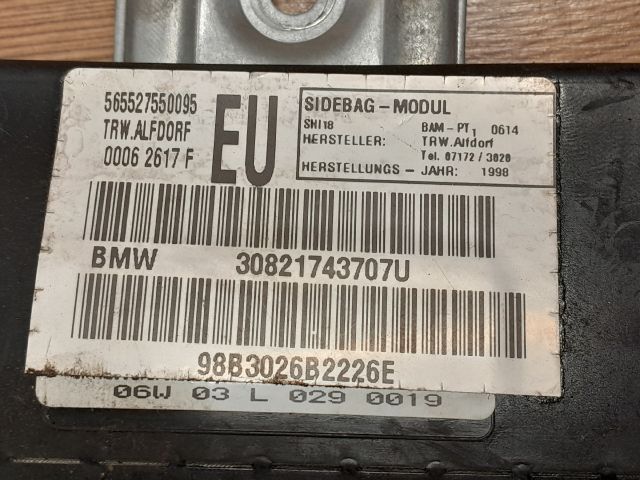 bontott BMW 3 E46 Bal Oldallégzsák