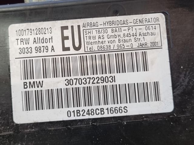 bontott BMW 3 E46 Bal Oldallégzsák