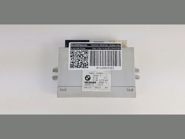 bontott BMW 3 E46 Cabrio Tetővezérlő