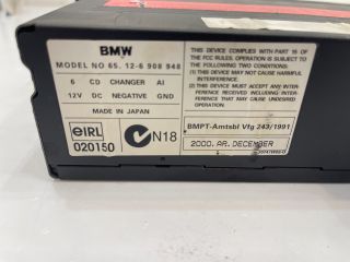 bontott BMW 3 E46 CD / DVD Tár