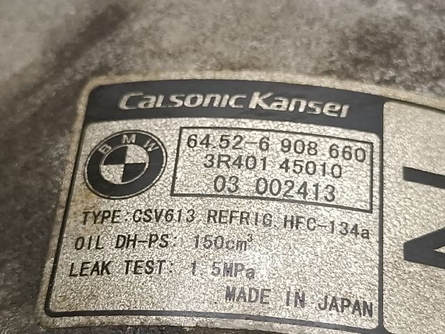 bontott BMW 3 E46 COMPACT Klímakompresszor