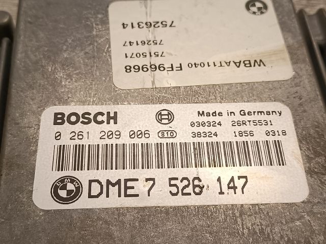 bontott BMW 3 E46 COMPACT Motorvezérlő