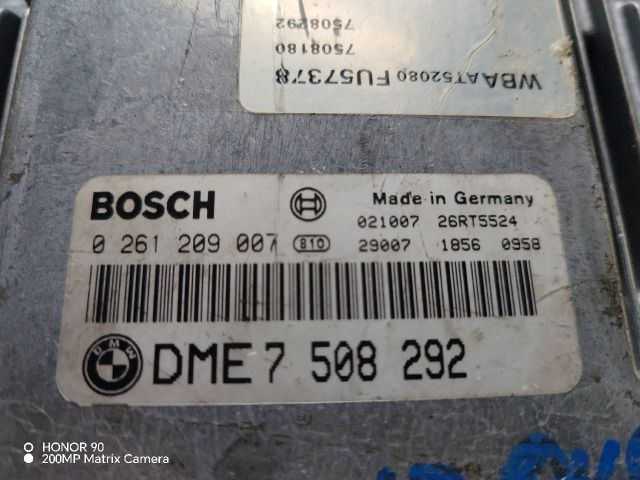 bontott BMW 3 E46 COMPACT Motorvezérlő