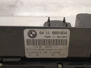 bontott BMW 3 E46 COMPACT Fűtéskapcsoló (digit klímás)