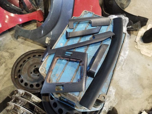 bontott BMW 3 E46 COMPACT Középső Műszerfal Díszléc