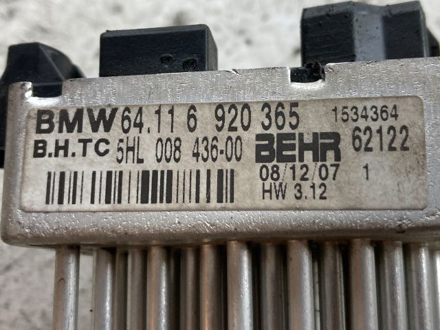 bontott BMW 3 E46 Előtét Ellenállás Fűtőmotor