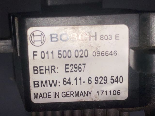 bontott BMW 3 E46 Előtét Ellenállás Fűtőmotor