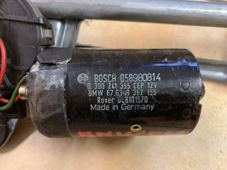 bontott BMW 3 E46 Első Ablaktörlő Szerkezet Motorral