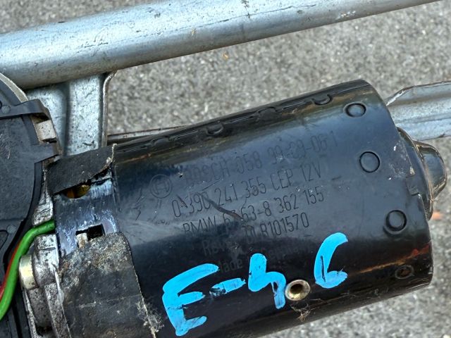 bontott BMW 3 E46 Első Ablaktörlő Szerkezet Motorral