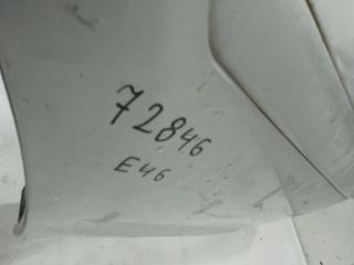 bontott BMW 3 E46 Első Lökhárító (Üresen)