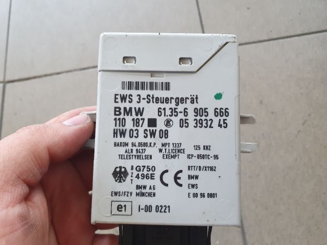 bontott BMW 3 E46 EWS Elektronika