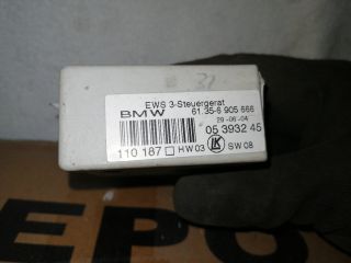 bontott BMW 3 E46 EWS Elektronika