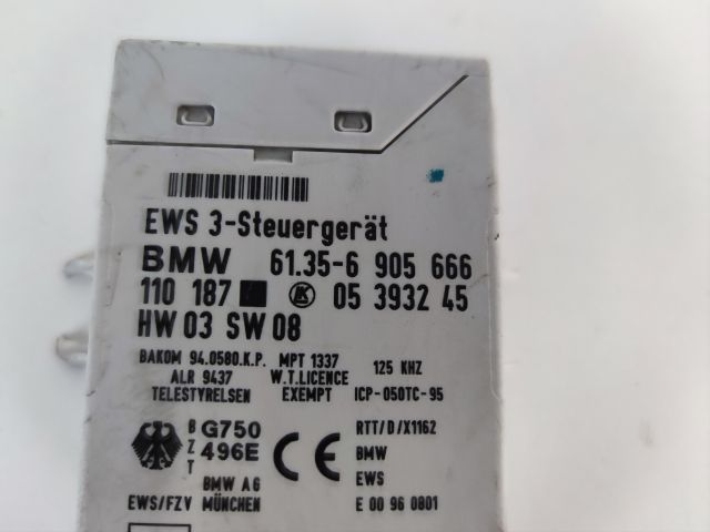 bontott BMW 3 E46 EWS Elektronika