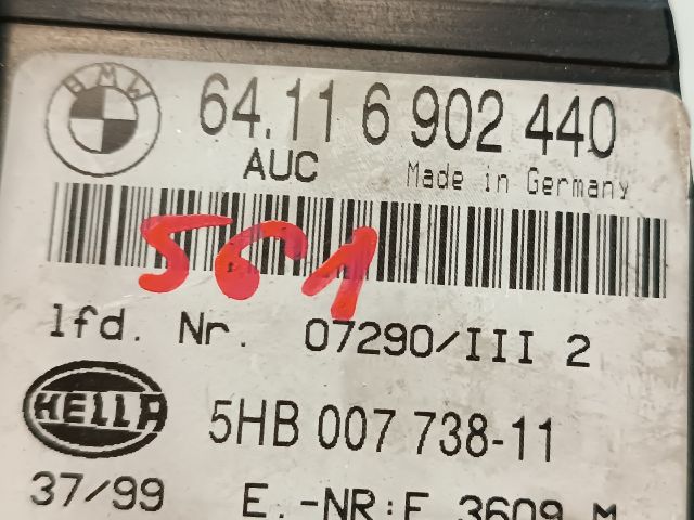 bontott BMW 3 E46 Fűtéskapcsoló (digit klímás)