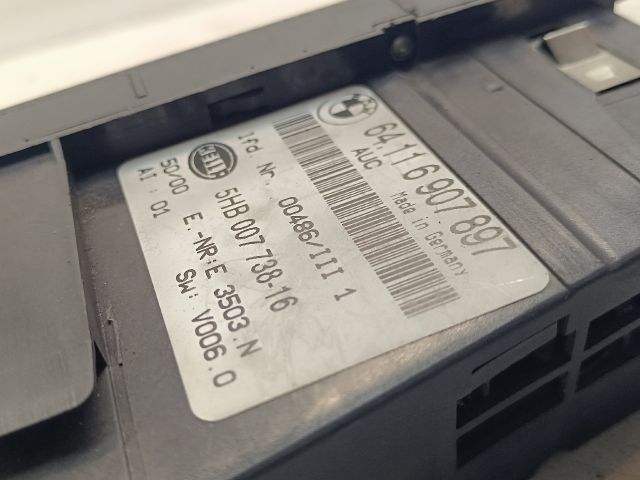 bontott BMW 3 E46 Fűtéskapcsoló (digit klímás)