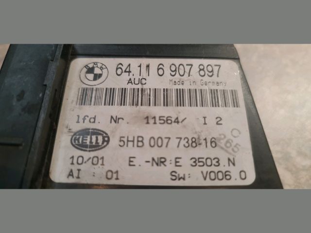 bontott BMW 3 E46 Fűtéskapcsoló (digit klímás)