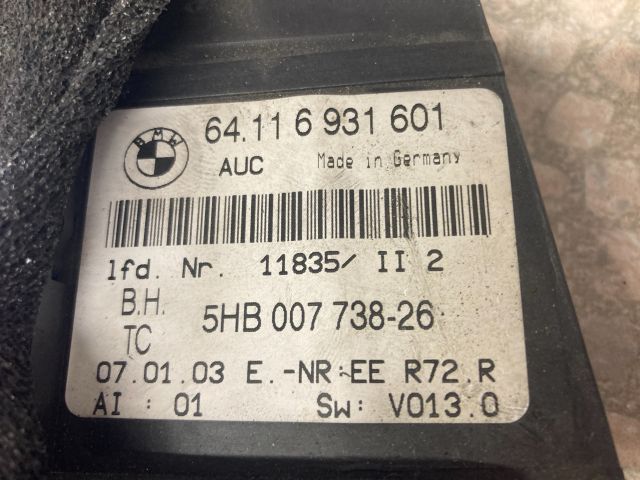 bontott BMW 3 E46 Fűtéskapcsoló (digit klímás)