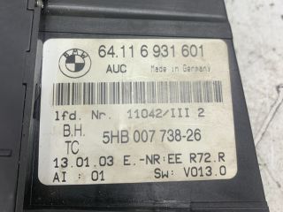 bontott BMW 3 E46 Fűtéskapcsoló (digit klímás)