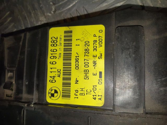 bontott BMW 3 E46 Fűtéskapcsoló