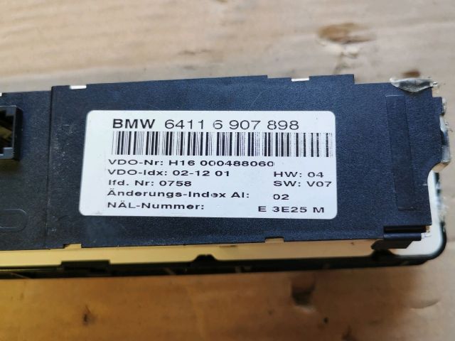 bontott BMW 3 E46 Fűtéskapcsoló