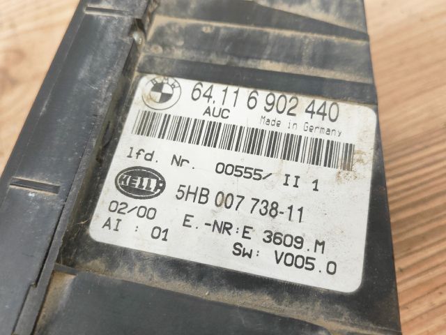 bontott BMW 3 E46 Fűtéskapcsoló