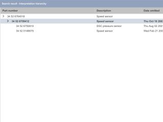 bontott BMW 3 E46 Gyorsulás Jeladó