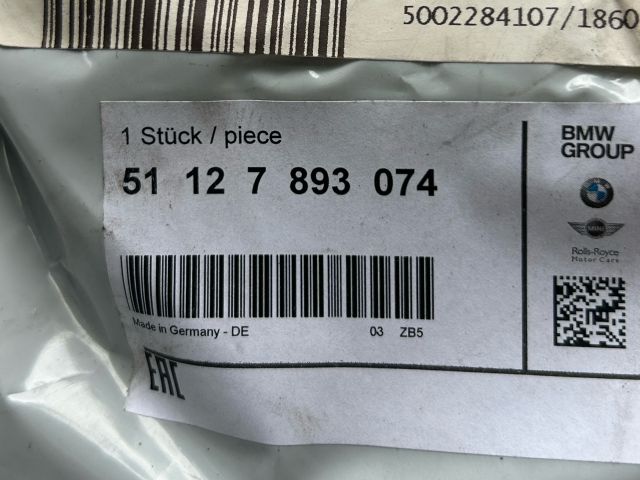 bontott BMW 3 E46 Hátsó Lökhárító Alsó (Műanyag)