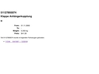 bontott BMW 3 E46 Hátsó Lökhárító Alsó (Műanyag)