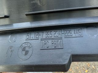 bontott BMW 3 E46 Hátsó Lökhárító Alsó (Műanyag)