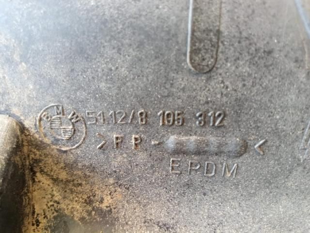 bontott BMW 3 E46 Hátsó Lökhárító (Üresen)