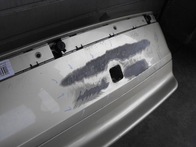 bontott BMW 3 E46 Hátsó Lökhárító (Üresen)