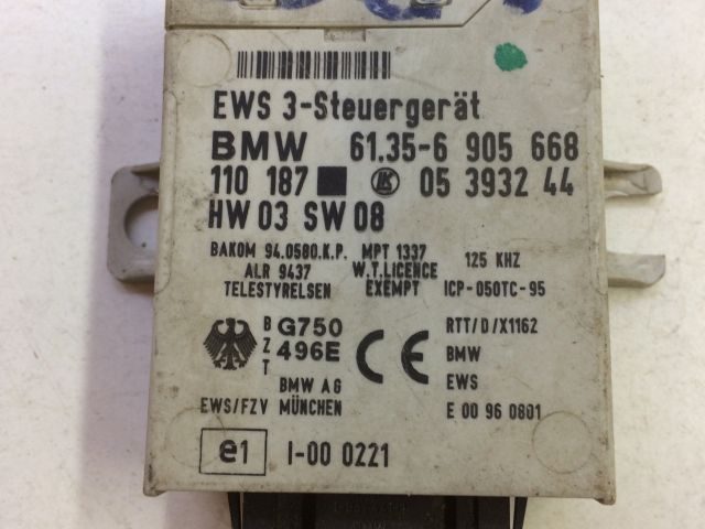 bontott BMW 3 E46 Immobilizer Elektronika