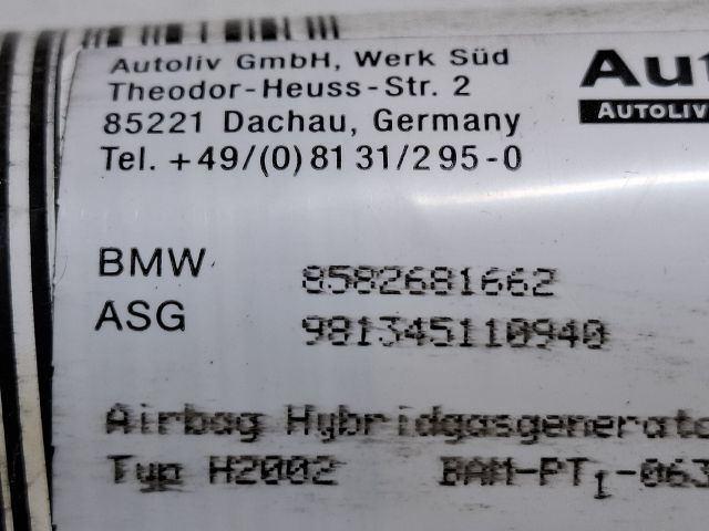 bontott BMW 3 E46 Jobb első Függöny Légzsák