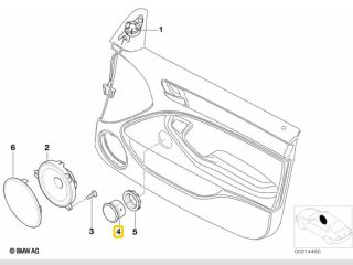 bontott BMW 3 E46 Jobb első Hangszóró