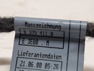 bontott BMW 3 E46 Jobb hátsó Ajtó Kábelköteg