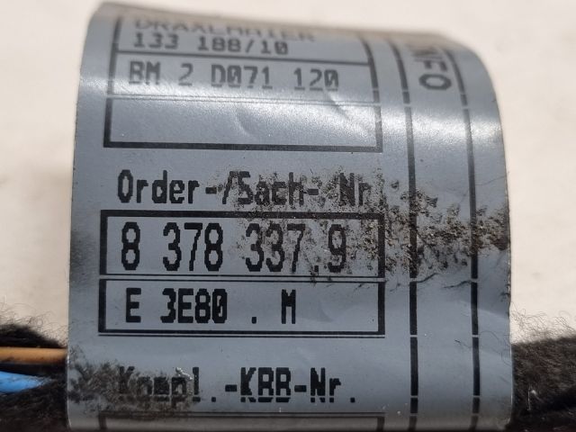 bontott BMW 3 E46 Jobb hátsó Ajtó Kábelköteg