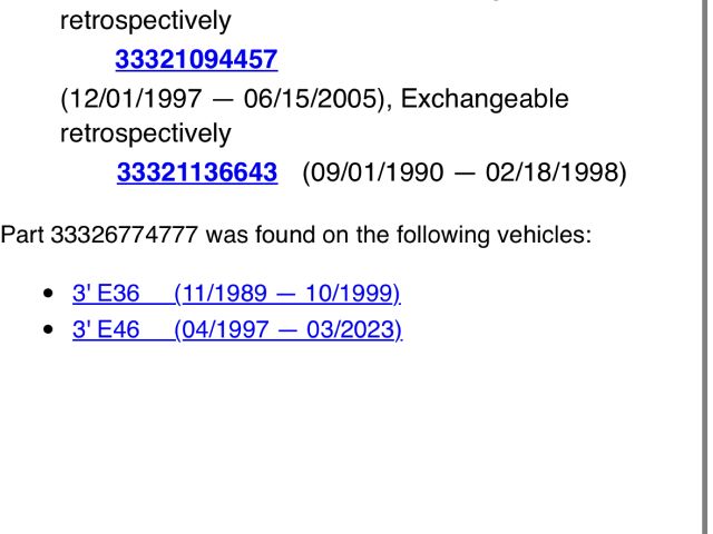 bontott BMW 3 E46 Jobb hátsó Csonkállvány Kerékaggyal