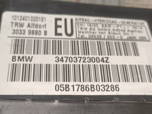 bontott BMW 3 E46 Jobb Oldallégzsák