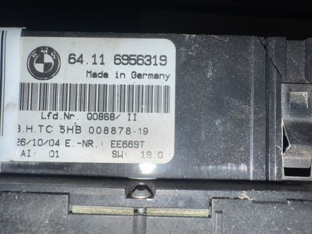 bontott BMW 3 E46 Klíma Kapcsoló