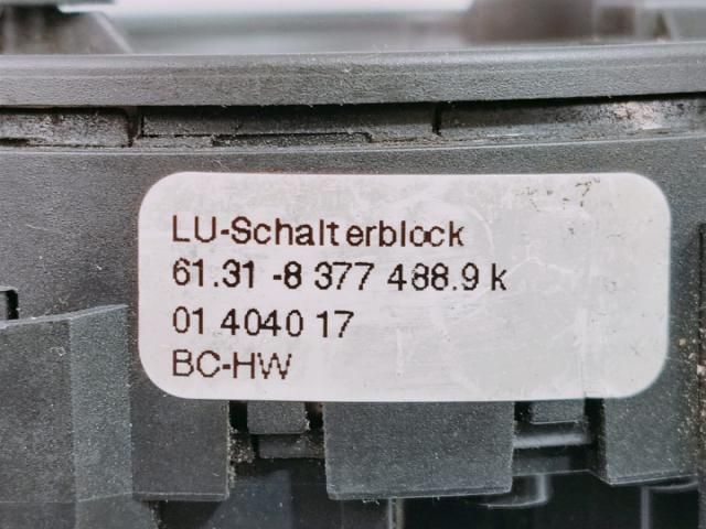 bontott BMW 3 E46 Komplett Kormánykapcsoló (Bajuszkapcsoló)