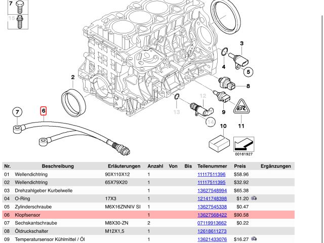bontott BMW 3 E46 Kopogás Jeladó