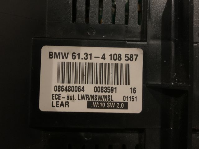 bontott BMW 3 E46 Lámpa Vezérlő