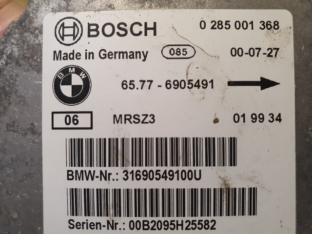 bontott BMW 3 E46 Légzsák Elektronika