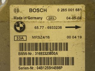 bontott BMW 3 E46 Légzsák Elektronika