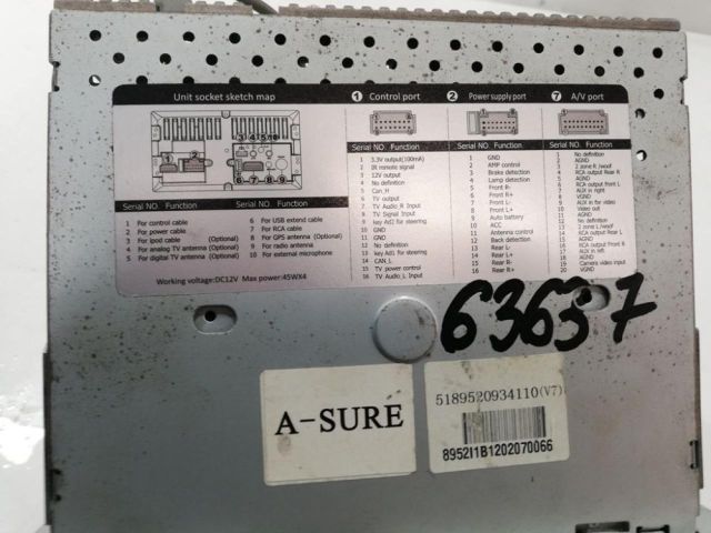 bontott BMW 3 E46 Navigációs Fejegység