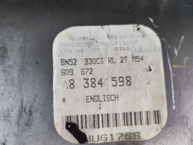 bontott BMW 3 E46 Navigációs Fejegység